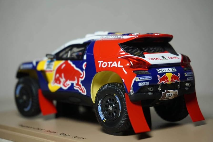Amazon | 1/43 パリダカ ペテランセル spark Peugeot 2008 DKR
